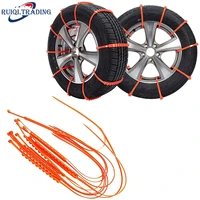 universal winter car anti skid cable ties snow chains off road vehicle tire wheels tyre cable belt non slip outdoor emergency