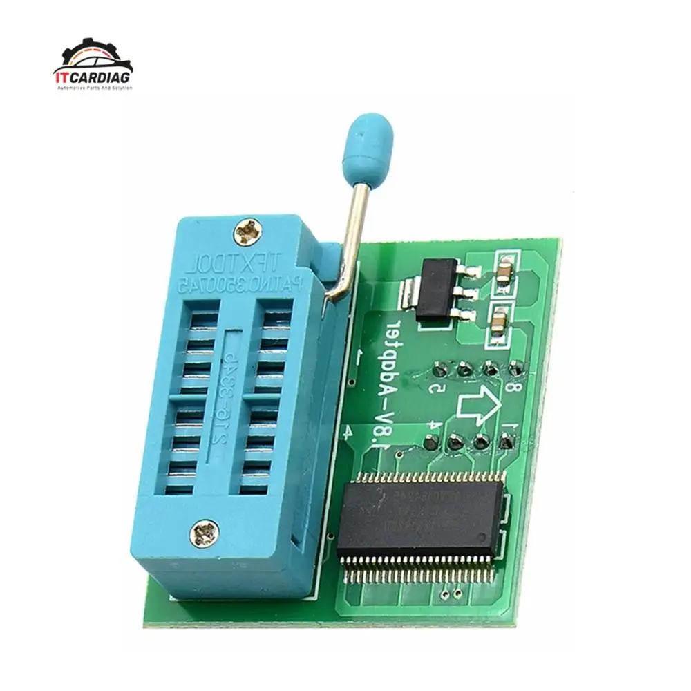 

1,8 в адаптер для материнской платы Iphone 1,8 в SPI флэш-память SOP8 DIP8 W25 MX25 поддержка EZP2013 TL866CS TL866A TL866II plus RT809F