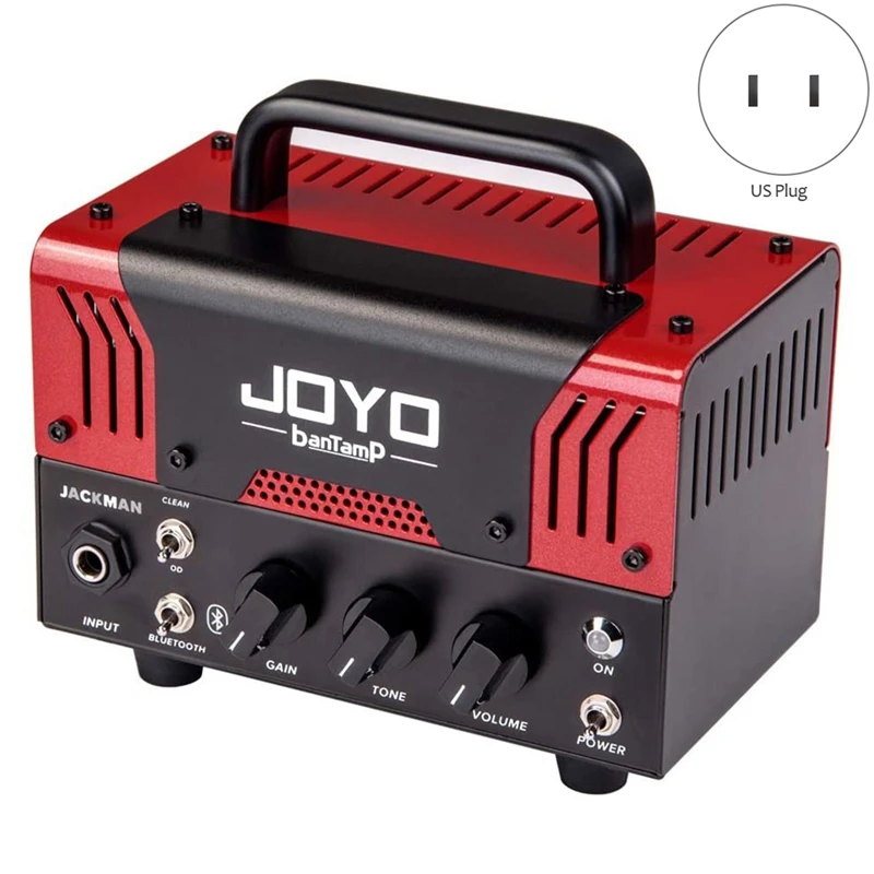 JOYO BantamP JACKMAN Dual Channel Hybrid Guitar Amplifier Tube Head with Bluetooth for Electronic 20 Watt Preamp | Спорт и