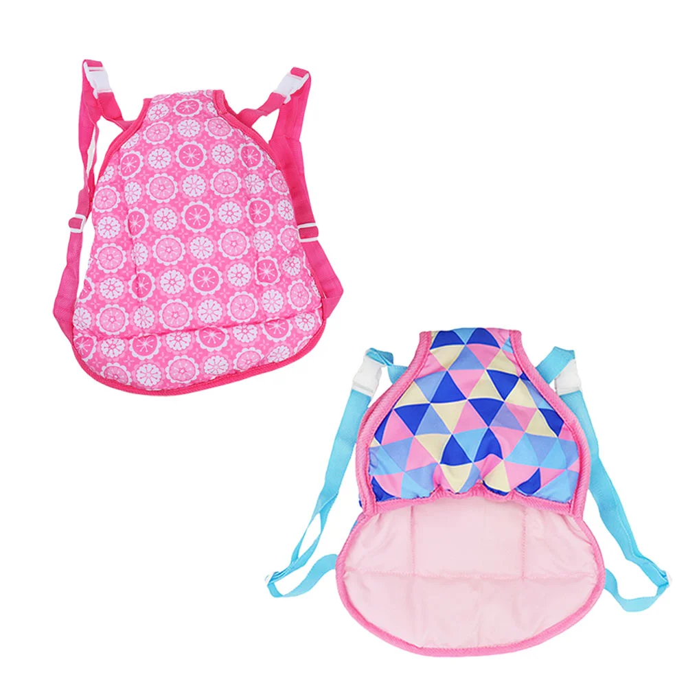 

2pcs Exquisite Doll Sling Fashionable Child Doll Carrier Kid Doll Strap