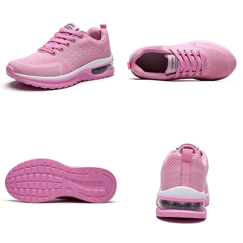 Модные легкие кроссовки для женщин и мужчин с воздушной подушкой обувь бега