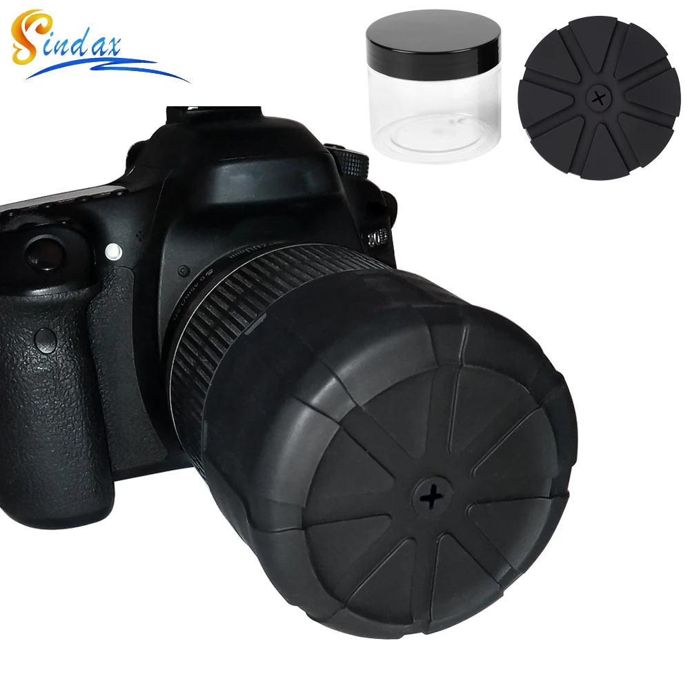 Универсальная крышка объектива для DLSR камеры водонепроницаемая Защитная Canon Nikon