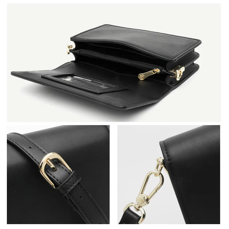 Кожаная женская сумка 2019 новая на одно плечо простая косая через Женская