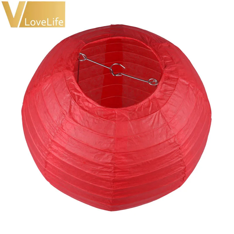 14 &quot(35 см) круглые бумажные фонарики Kongming для свадьбы дня рождения вечеринки