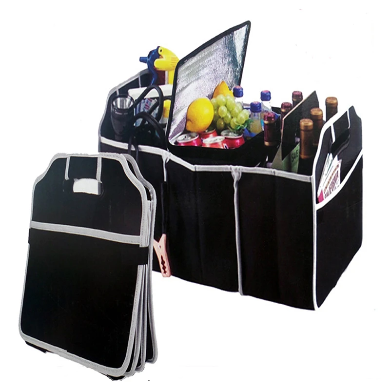 

1PC Car Non-Woven Trunk Organizer Toys Food Storage Bag Truck Cargo Container Bags Box Car Stowing Styling Auto Accessories