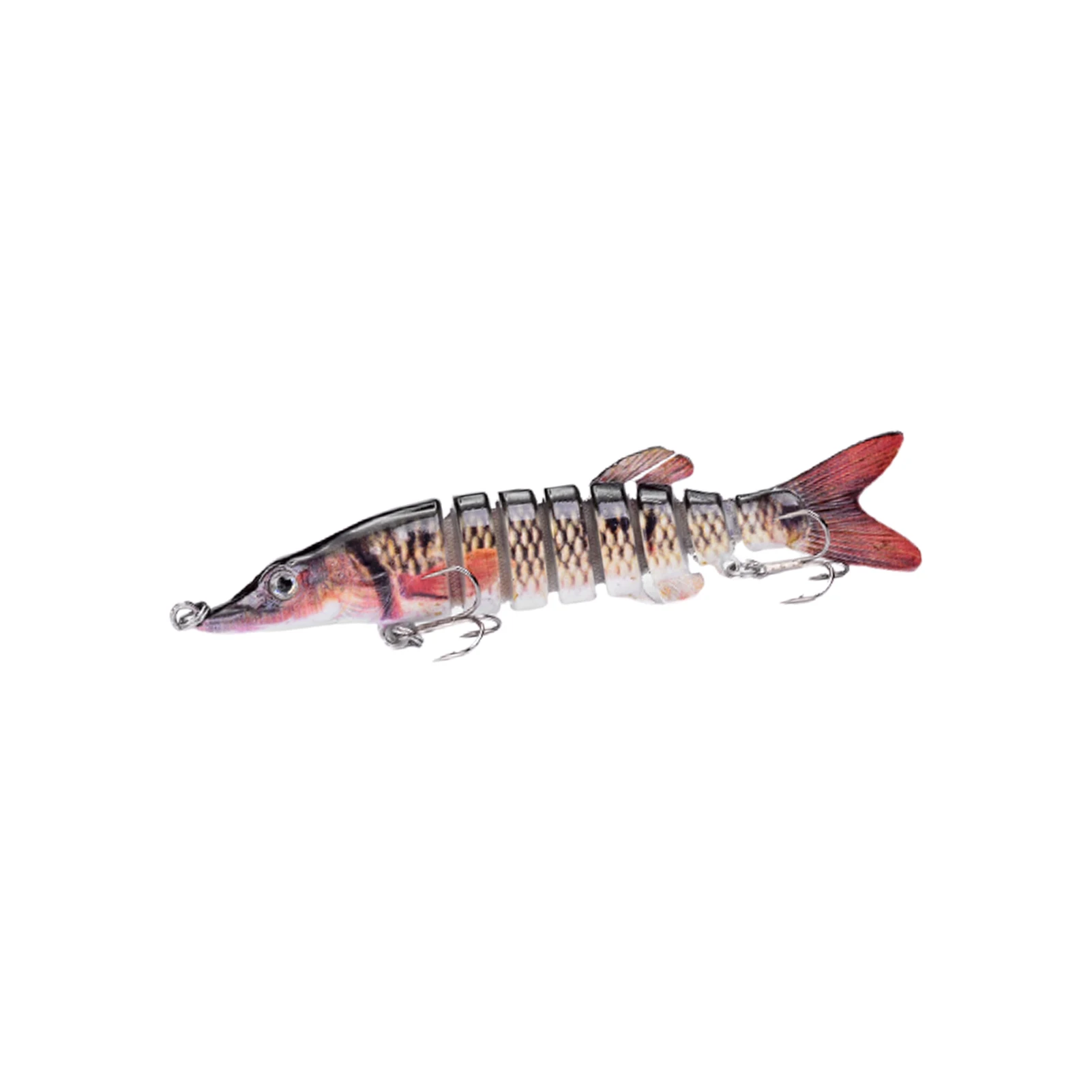 

12.5cm 21g Sinking Wobblers Fishing Lures Jointed Crankbait 8 Segment Hard Artificial Bait For Fishing Tackle Lures Bait