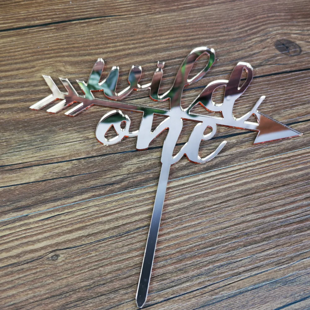 Дикий один Топпер для торта С Днем Рождения|Товары украшения тортов| |