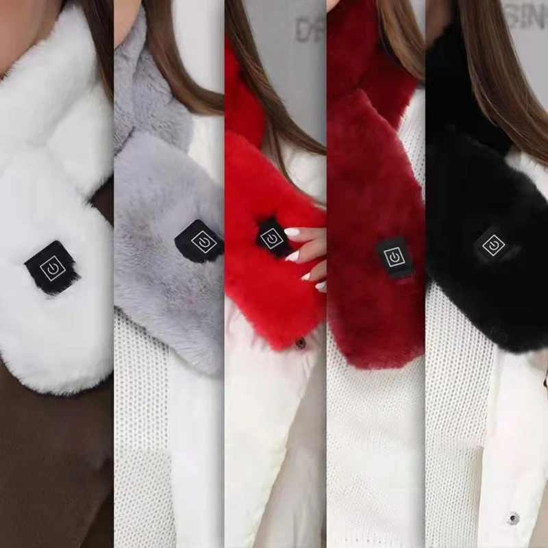 Шарф с зарядным устройством и шарф для тепловой терапии мальчиков девочек мужчин