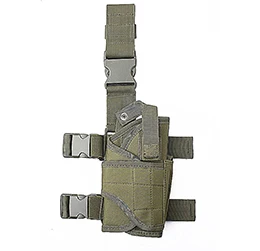 Green Тактический Торнадо ножная кобура Glock страйкбол пистолет падение ноги кобура Чехол Регулируемый Волшебный ремень кобура для универсального пистолета - Цвет: Green