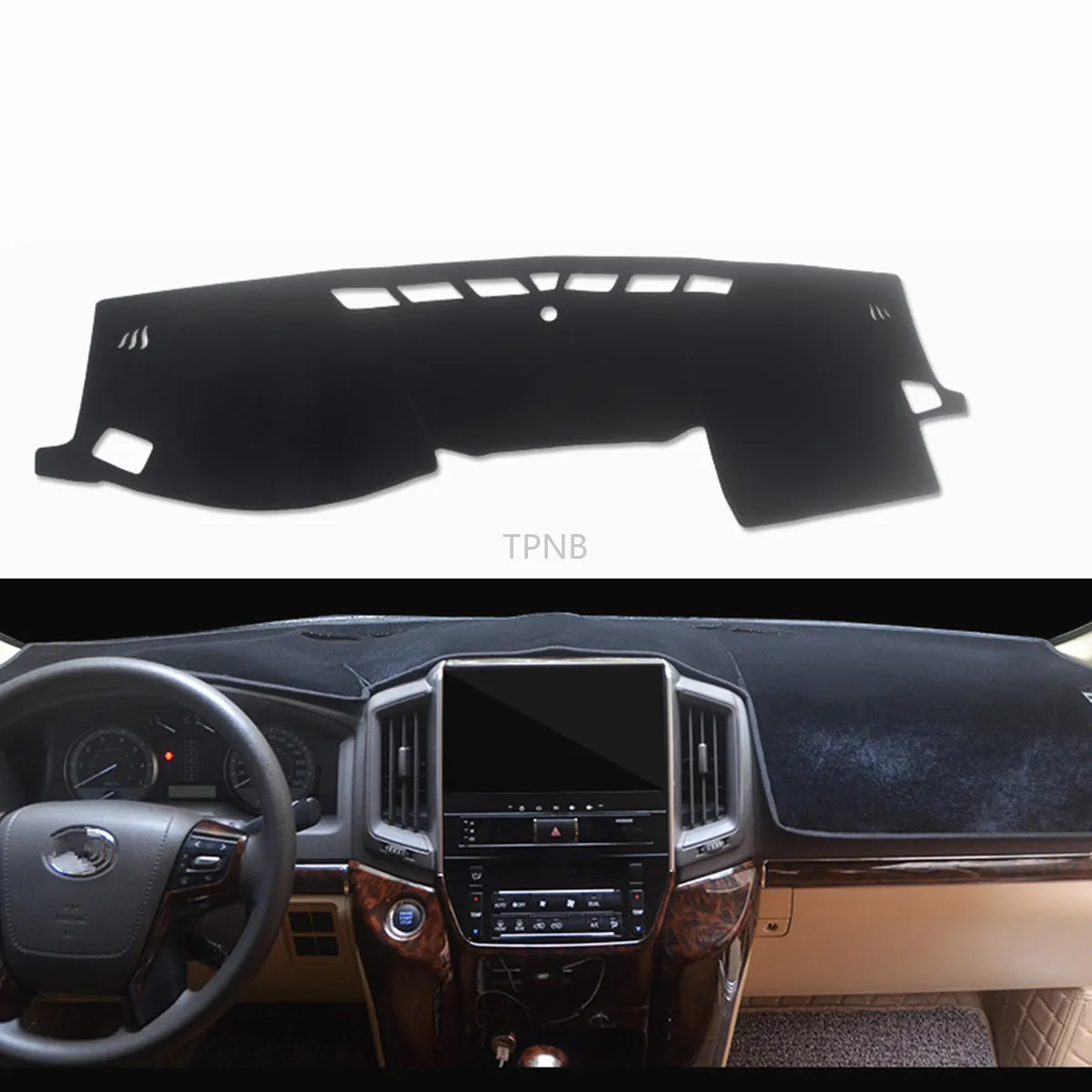 Приборной панели автомобиля отражающая панель для Toyota Land Cruiser 200 FJ200 2016 2017 2018 2019