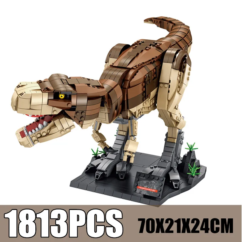 

New 21088PCS Jurassic City World T.REX Dragon RAMPAGE Park Dinosaur City Building Blocks Figures Bricks Diy Toy Kid Boys Gift