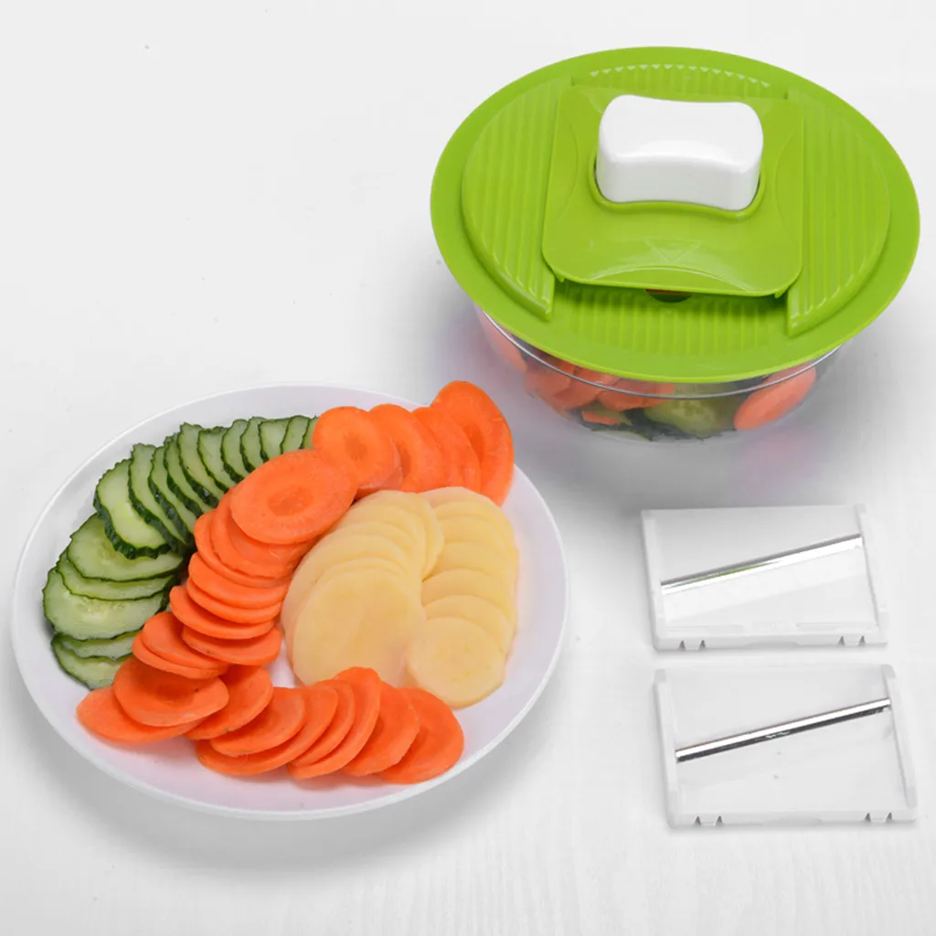 Новый слайсер резак измельчитель целлюлозы фруктов овощей Овощечистка Dicer нож