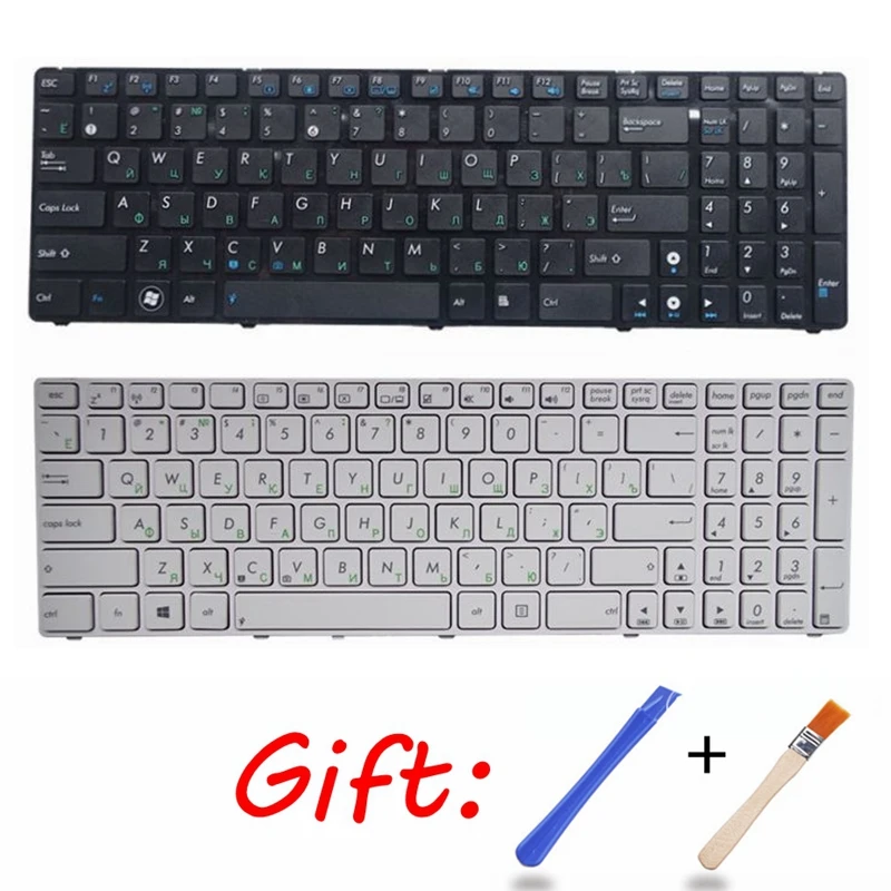 Русская клавиатура для ноутбука ASUS G73 G73Jw K52D K52DR K52DY K52JK K52JR K52JT K52JU K52JV K53SV K53SC 04GN0K1KRU0| |