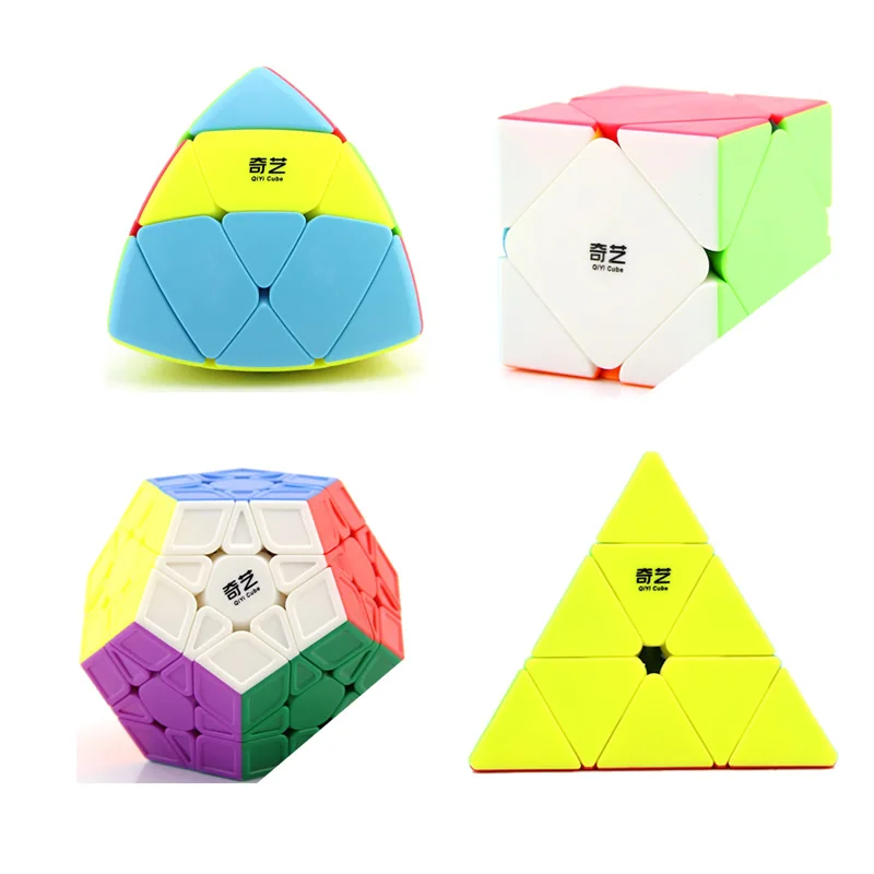 QiYi Pyraminxeds Megaminxeds SQ-1 Mastermorphix 3x3x3 магический куб, квадрат 1 Skewbes Pyramid speed Cube Пазлы игрушки подарок