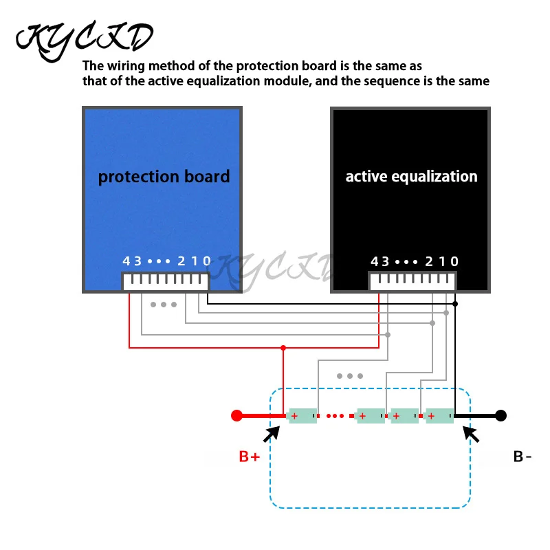 2A BMS 4S 8S активный Балансирующий эквалайзер модуль 3 2 В/3 7 в LiFePO4 литий-ионный