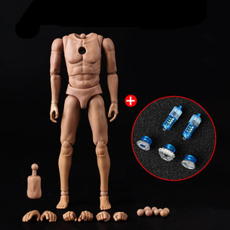 

1/6 Action Figure Steel Tony luminous Body ST020 with Nano Reactor Can be Bright for 12 inch Action Figure Accessories For Sale