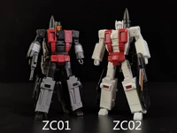 new zeta toys transformation superion zc01 skydive zc02 air raid mini version action figure toys with box