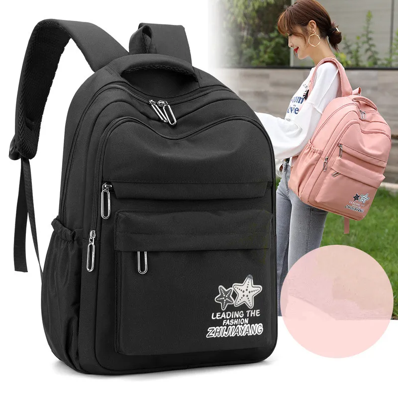 Школьная сумка для подростков, женский рюкзак в стиле преппи для ноутбука, школьные ранцы для девочек, сумки на плечо