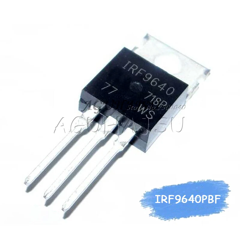 Новые и оригинальные IRF9640PBF TO220 IRF9640 TO-220, 10 шт. Новые и оригинальные IRF9640PBF TO220 IRF9640 TO-220, 10 шт.
