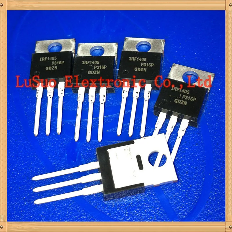 50 шт. IRF1405PBF IRF1405 55 в 169A MOSFET TO220 новый оригинальный