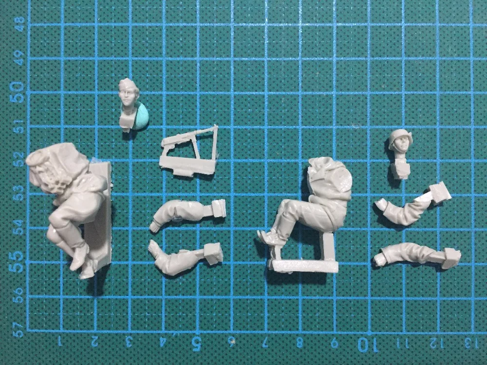1/35 резиновая модель строительный комплект фигурка экипажа|Наборы для сборки