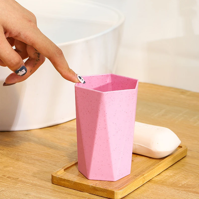 Экологичная креативная чашка для зубной щетки чистки рта бытовой пары