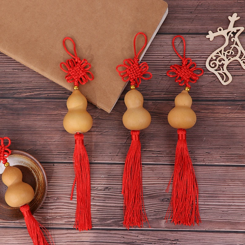 

1Pc Lucky Pendant Chinese Knot Ancient Gourd Pendant Car Decoration Accessories