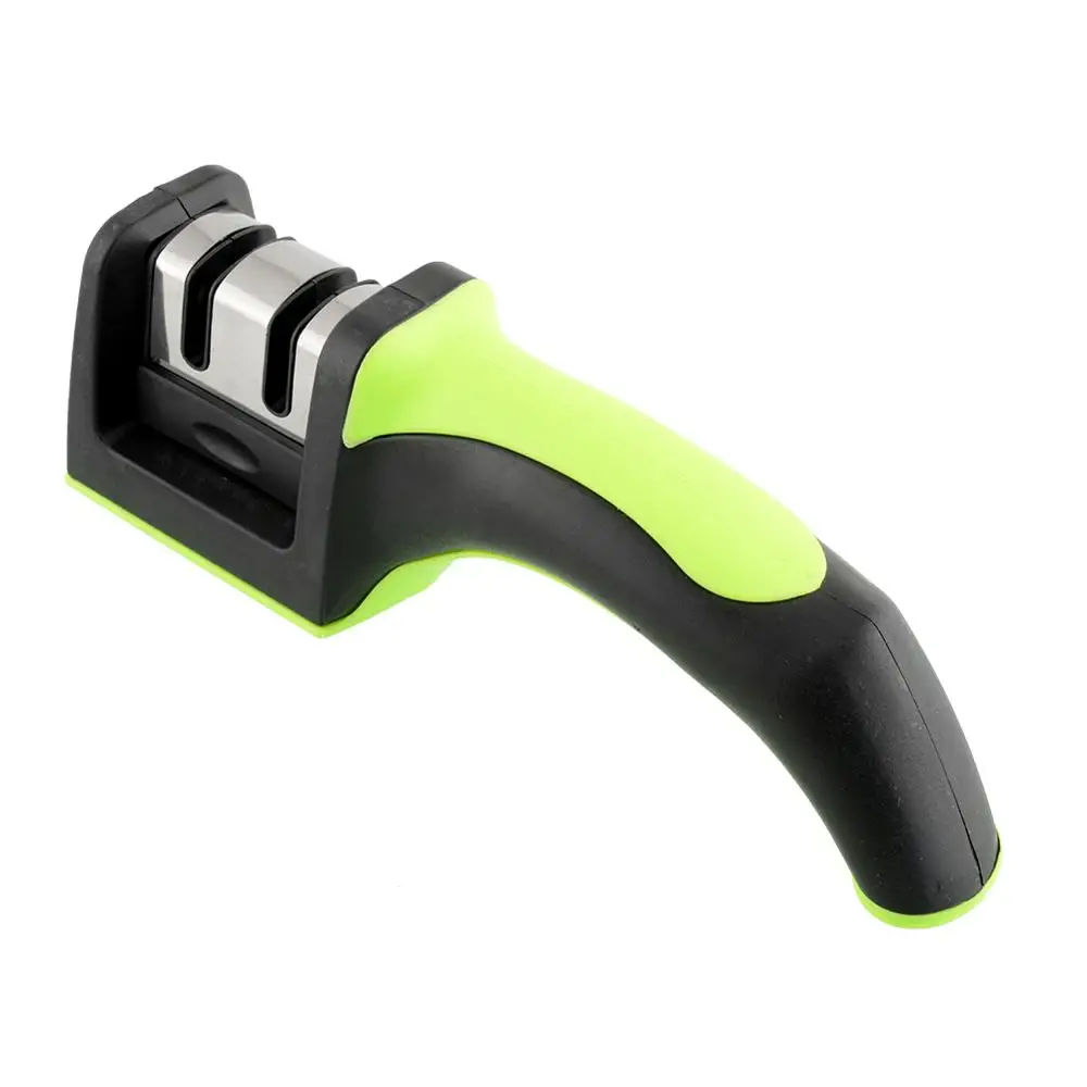 2в1 2 ступени кухонный нож заточка для ножниц база камень инструмент|Точилки| |