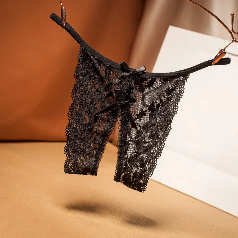 Модное сексуальное нижнее белье женские трусики стринги с широкой промежностью