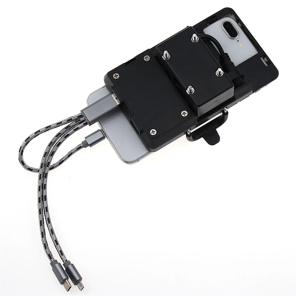 Мотоциклетный мобильный телефон навигационный кронштейн USB зарядка для DUCATI Multistrada 1260 1200s 950 S Enduro