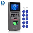 RFID-контроль доступа по отпечатку пальца, устройство для посещаемости, TCPIP устройство для проверки работников, биометрическое управление дверью, USB