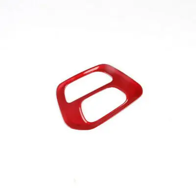 

LHD Accessories Red Gear Shift Box Panel Cover Trim For Dodge Challenger 15-19