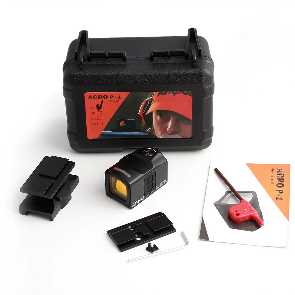 

Magorui ACRO P1 Red Dot Reflex Sight RMR Holographic Scope For Glock Sight With 20mm Rail Mount for Rifle Hunting Accessories