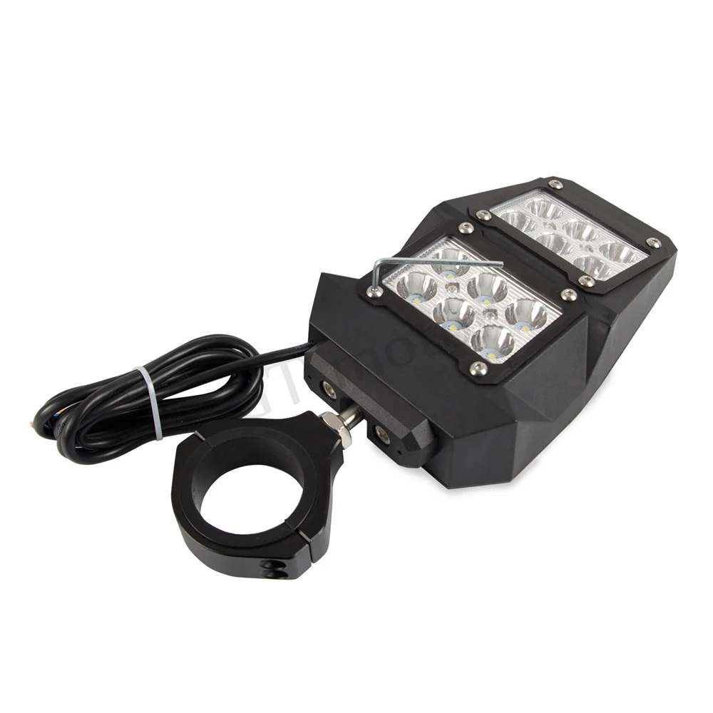 Боковые зеркала заднего вида UTV для Polaris RZR Ranger Arctic Cat Wildcat Светодиодный точечный