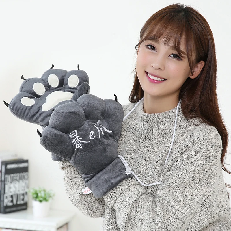 Candice guo плюшевые игрушки Забавный лес милые животные тигр Лев жираф обезьяна лапы