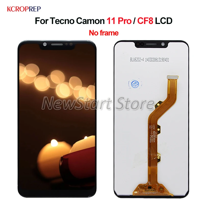 Оригинальный Для Tecno Camon 11 Pro CF8 ЖК дисплей Дисплей кодирующий преобразователь