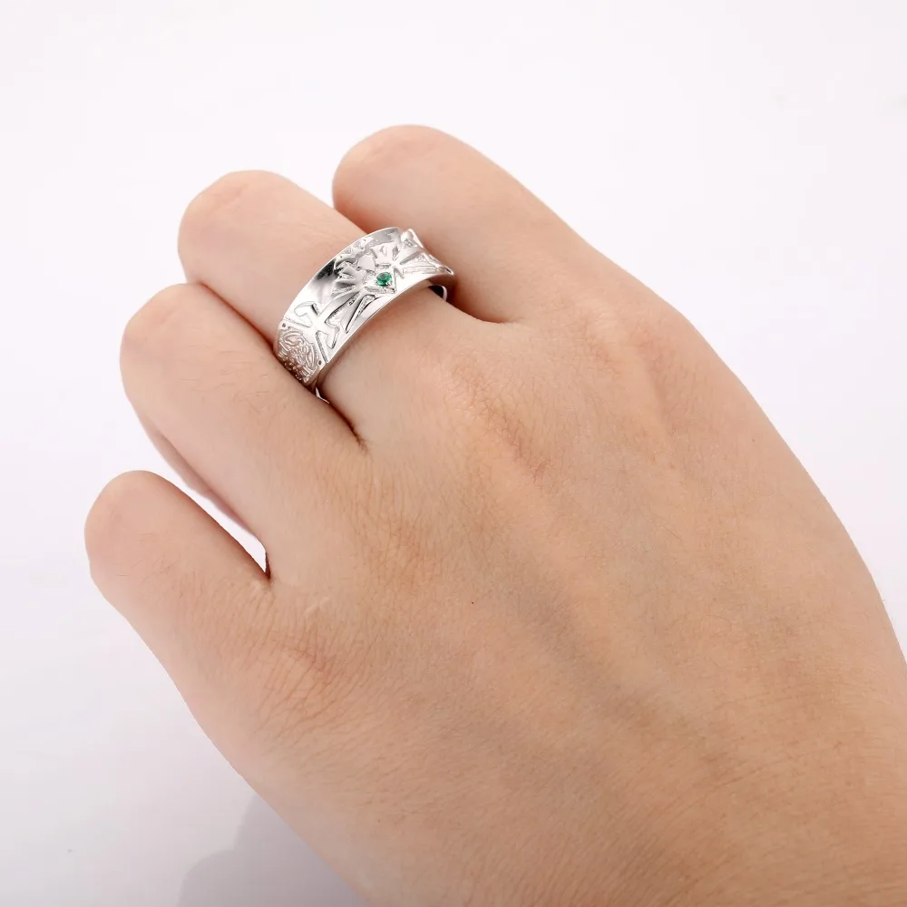 LASAMERO "Сказка о джелда" трифорс из 0.1CT круглой огранки имитация обручальных колец с искусственными алмазами для Для мужчин видео игровое кольцо ремешок для гиков