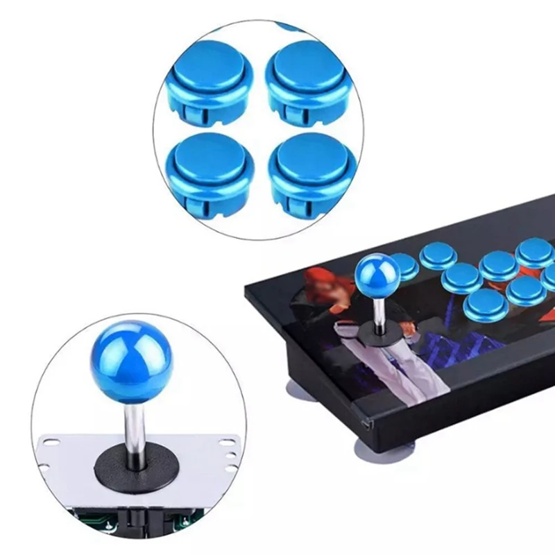 2 игрока аркадный джойстик DIY наборы USB энкодер для ПК игры аркадных игр частей MAME