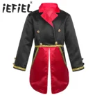 Пиджак с отложным воротником для мальчиков, на Хэллоуин