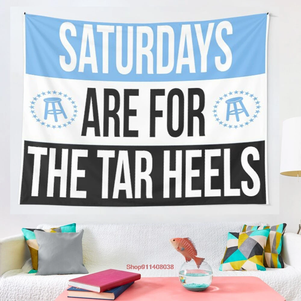 

saturdays are for the tar heels tapestry Yoga Buddha Indian Mandala Tapestry Wall Hanging Boho Decor Macrame Hippie Witchcraft