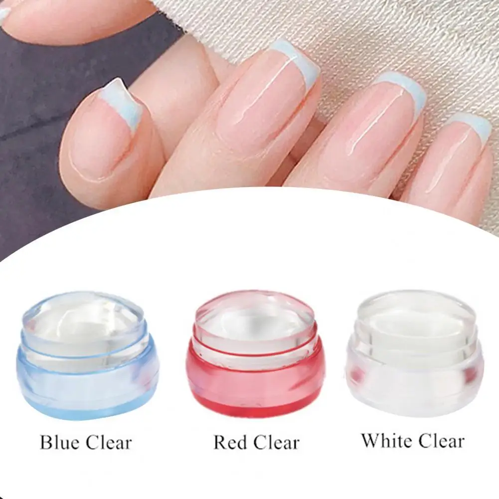 

Скребок для стемпера для ногтей для французского маникюра с одной головкой без смазывания «сделай сам», круглая головка, фотоинструмент