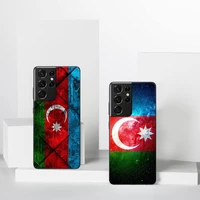 azerbaijan buta flag phone case for samsung a51 a32 a52 a71 a50 a12 a21s s10 s20 s21 plus fe ultra