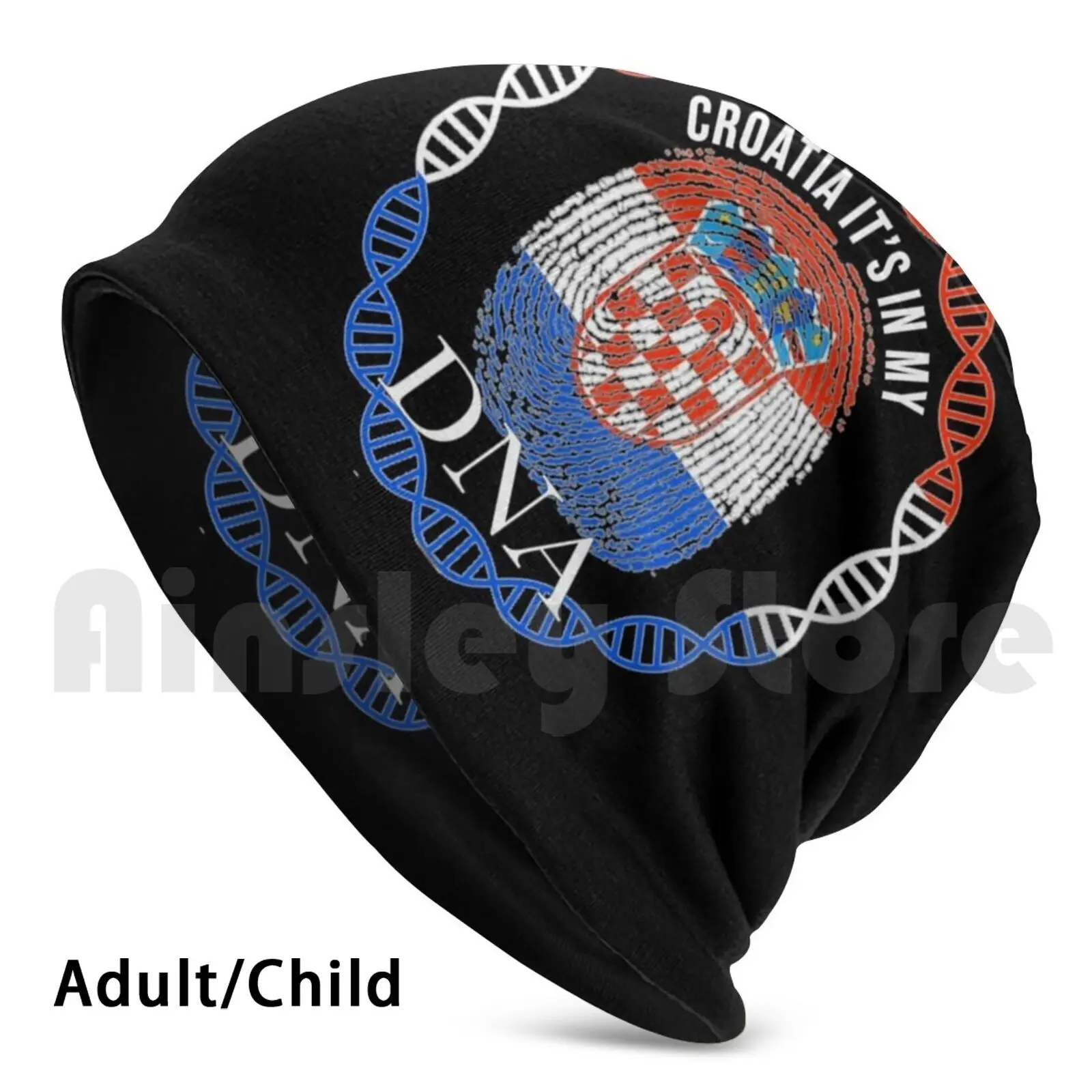 

Croatia Its In My Dna-Gift For Croatian From Croatia Beanies Pullover Cap Comfortable Croatia Croatian Croatian