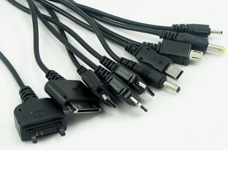 10 в 1 Многофункциональный USB кабель для передачи данных Универсальный мульти контактный кабель Зарядное устройство USB кабель-адаптер кабель для передачи данных Шнур для ноутбука ПК
