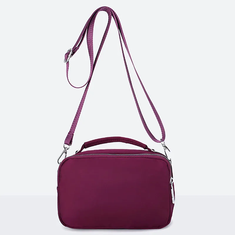 Нейлоновые женские сумки на плечо маленькая Водонепроницаемая нейлоновая сумка