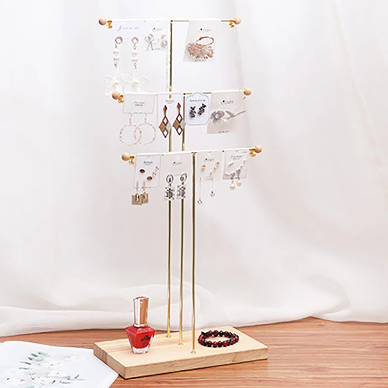 Металлические 3 уровня Настольный браслетов ожерелий украшений ожерелье