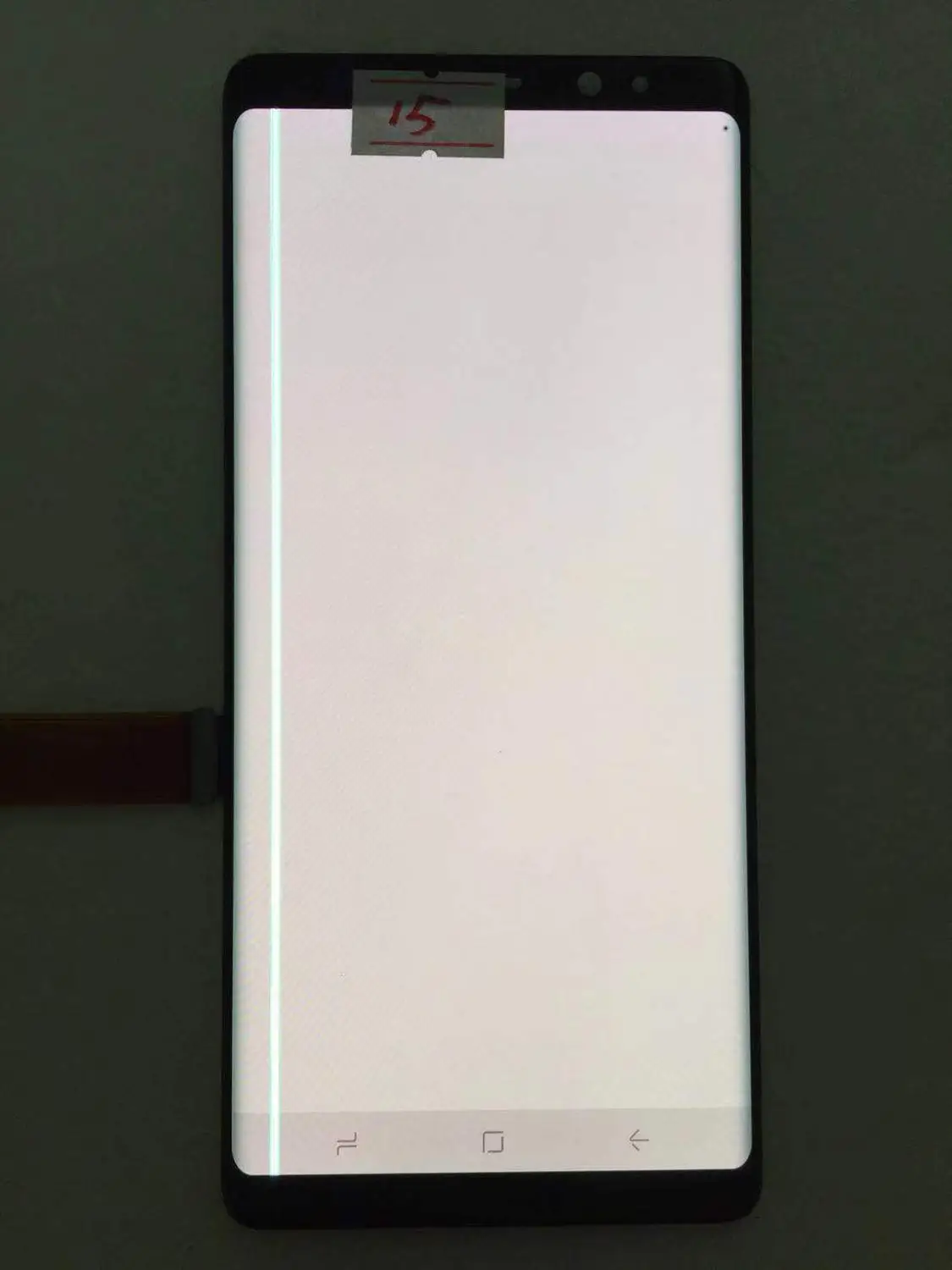 NO.15 AMOLED с линейным дисплеем для SAMSUNG Galaxy NOTE8 lcd N950 N950F дисплей сенсорный экран Запасные части линейный экран - Цвет: NO.15