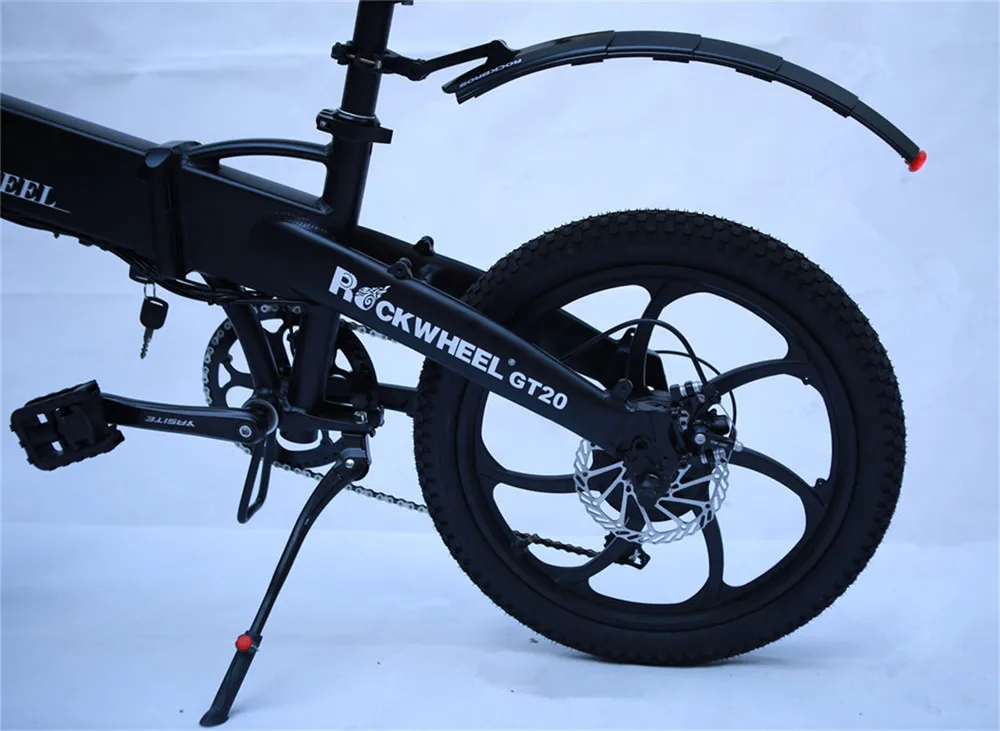 Электрический велосипед 20 дюймов складной микролитражных Rockwheel GT20 cmacewheel