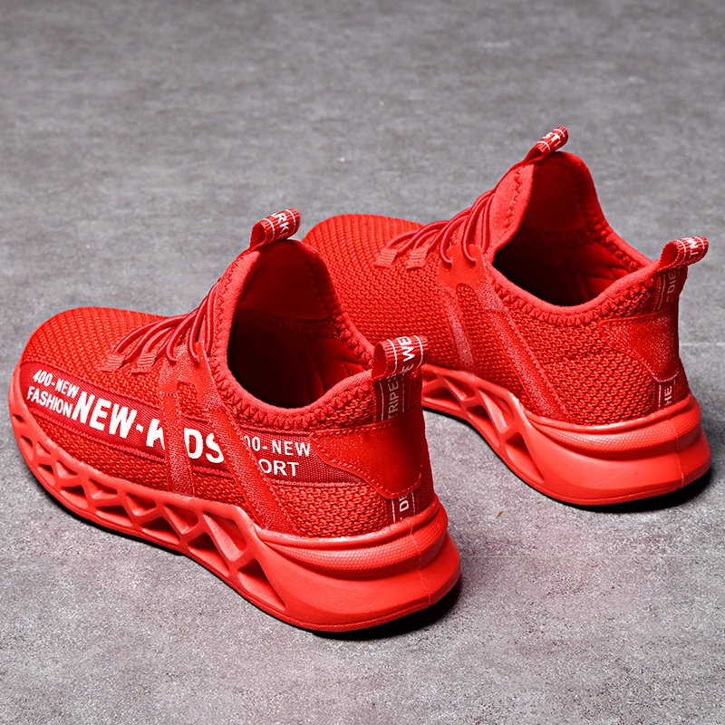 Новая детская повседневная обувь для мальчиков дышащие Нескользящие кроссовки