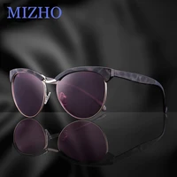 mizho fashion 2022 gradient star clear sunglasses women retro brand design cateye sun glasses ladies celebrity oculos de sol